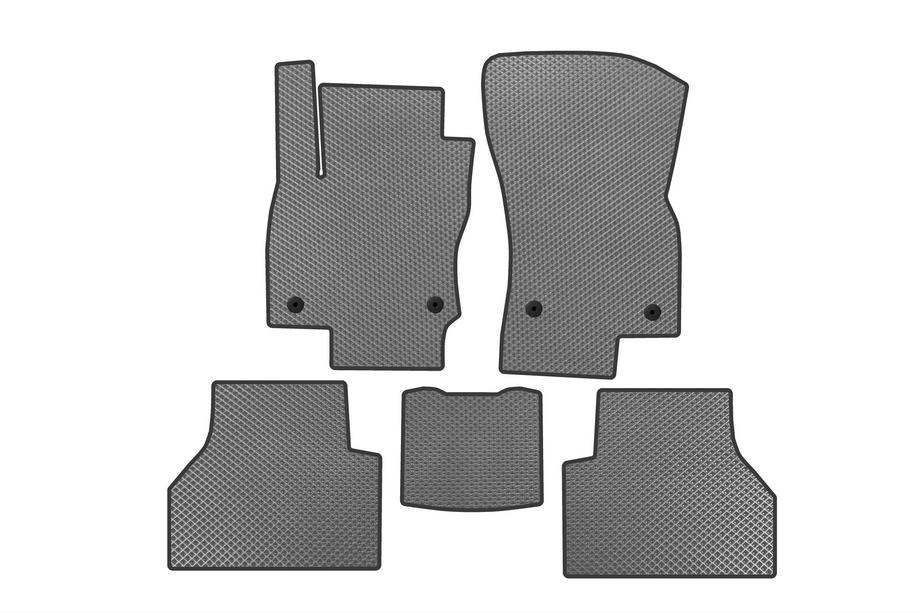 Volkswagen Caddy 2020- EVA Floor Mats (Gray) Photo 1