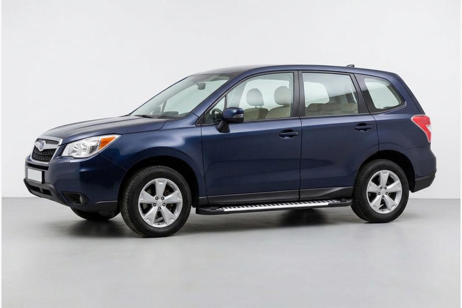 Subaru Forester 2013-2018 Side Steps Line (2 pcs, Aluminum) Image