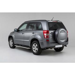 Side Steps Maydos V1 (2 pcs, Aluminum & Stainless Steel) Suzuki Grand Vitara 2005-2017 photo 1