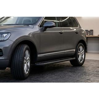 Side Steps Bosphorus Black (2 pcs, Aluminum) Volkswagen Touareg 2002–2010 photo 1