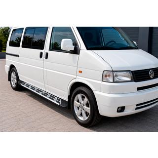Side Steps Sunrise (2 pcs, Aluminum) Volkswagen T4 Transporter 1990-2003 photo 1