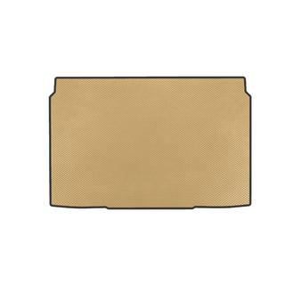 EVA Trunk Mat (Petrol, Beige) Peugeot 208 2019-