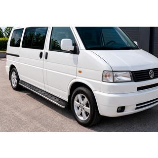 Side Steps Maydos V1 (2 pcs, Aluminum & Stainless Steel) Volkswagen T4 Caravelle/Multivan 1990–2003 photo 1