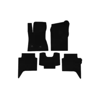 Textile Floor Mats Classic (Black) Ford Ranger 2022- photo 1