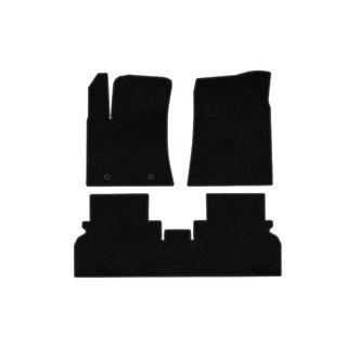 Textile Floor Mats Classic (Electric, Black) Hyundai Kona 2023- photo 1