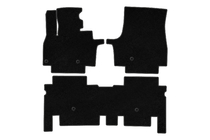 KIA EV9 Textile Floor Mats Classic (2 Rows, Black) photo 1