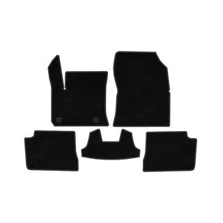 Textile Floor Mats Classic (Electric, Black) Peugeot 208 2019- photo 1