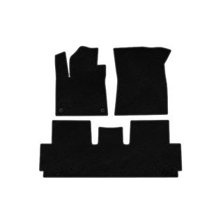Premium Carpet Floor Mats (for Grand, 2 rows, Black) photo 1