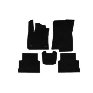 Textile Floor Mats Premium (2 Rows, Black) photo 1