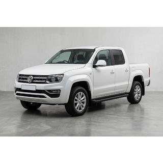 Side Steps Allmond Black (2 pcs, Aluminum) Volkswagen Amarok 2010-2022 photo 1