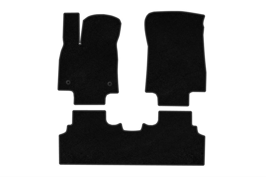 Kia EV3 Textile Floor Mats Premium (Black) Image