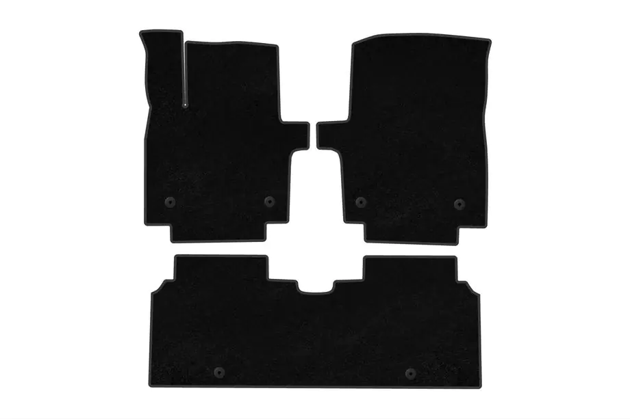 Kia EV6 2021- Textile Floor Mats Premium (Black) Photo 4