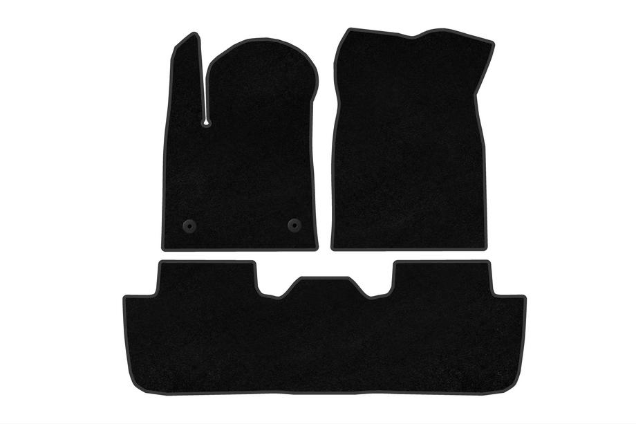MG 4 EV 2022- Textile Floor Mats Premium (Black) Image