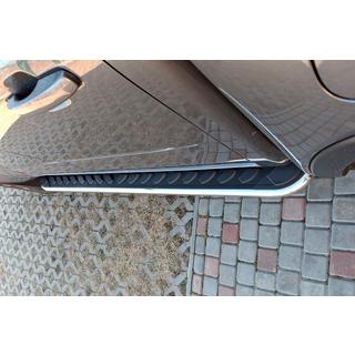 Side Steps Maydos V1 (2 pcs, Aluminum & Stainless Steel) Volkswagen Amarok 2010-2022 photo 2