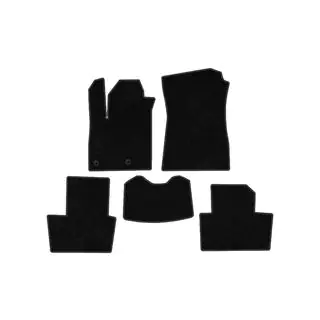 Textile Floor Mats Premium (Petrol, Black) photo 2