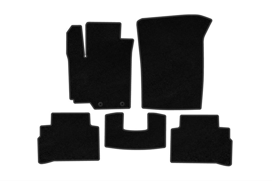 Suzuki Vitara 2015- Textile Floor Mats Premium V2 (Black) Photo 1