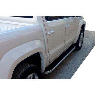 Side Steps Tayga Grey (2 pcs, Aluminum) Volkswagen Amarok 2010-2022 photo 4