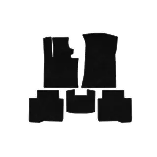 Textile Floor Mats Premium (Petrol, Black) photo 2