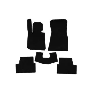 Deluxe Carpet Floor Mats (for i4 G26, black) photo 1