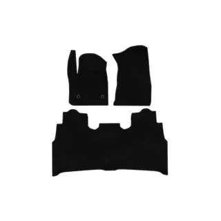 Deluxe Textile Floor Mats (Black) photo 1