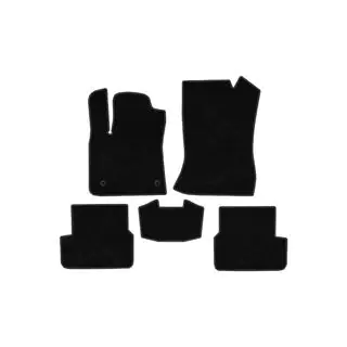 Deluxe Textile Floor Mats (Black) photo 1
