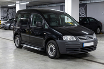 Volkswagen Caddy 2004-2010 Side Steps Line (2 pcs, Aluminum) photo 1