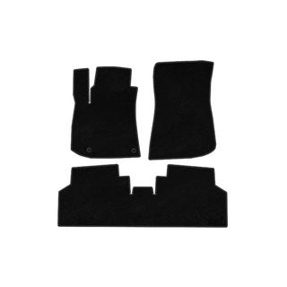 Deluxe textile floor mats (2023-, Електро, Black) photo 1