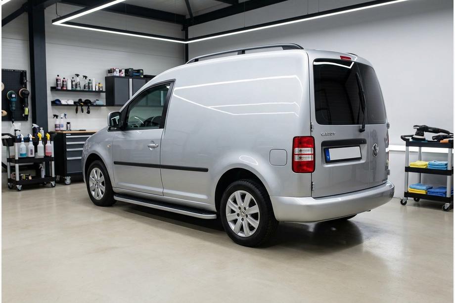 Volkswagen Caddy 2004-2010 Side Steps Tayga Grey (2 pcs, Aluminum) Image
