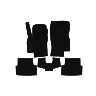 Deluxe Textile Floor Mats (Black) photo 1