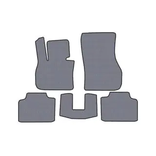 Rubber Floor Mats Carsuit (Gray) photo 1
