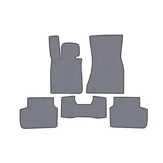 Rubber floor mats Carsuit (for G11, grey) photo 1