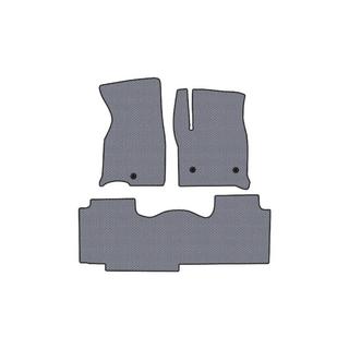 Rubber Floor Mats Carsuit (2 Rows, Grey) photo 1