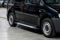 Volkswagen Caddy 2010-2015 Side Steps Line (2 pcs, Aluminum) photo 1