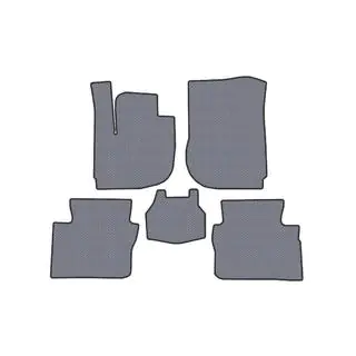 Rubber Floor Mats Carsuit (Gray) photo 1