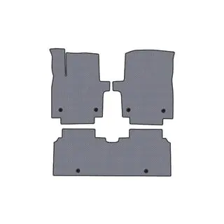 Rubber Floor Mats Carsuit (Gray) photo 1