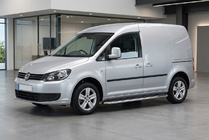 Volkswagen Caddy 2010-2015 Side Steps Maydos V1 (2 pcs, Aluminum & Stainless Steel) photo 1