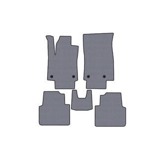 Rubber Floor Mats Carsuit (2017-2020, gray) Opel Crossland X 2017-2024 photo 1