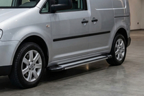Volkswagen Caddy 2010-2015 Side Steps Rainbow (2 pcs, Aluminum) photo 1