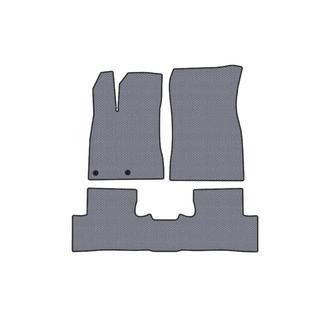 Rubber Floor Mats Carsuit (Gray)