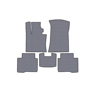 Rubber Floor Mats Carsuit (Petrol, Grey) SsangYong Torres 2022– photo 1