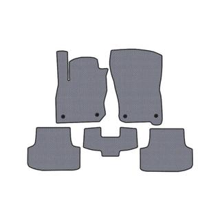 Rubber floor mats Carsuit (HB, Grey) photo 1