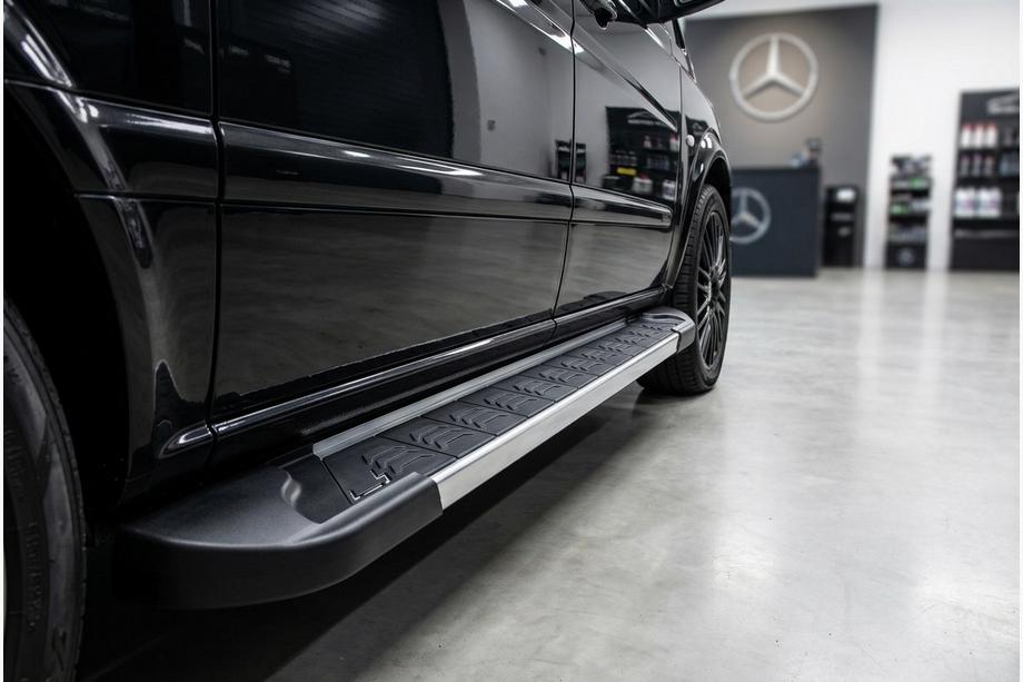 Mercedes Vito/V-class W447 2014- Side Steps RedLine V1 (2 pcs, Aluminum) Photo 1