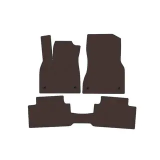 Rubber Floor Mats Carsuit (Brown)
