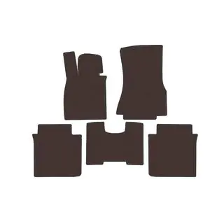 Rubber floor mats Carsuit (for G70E, brown) photo 1