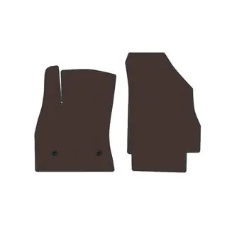 Rubber Floor Mats Carsuit (Brown) photo 1