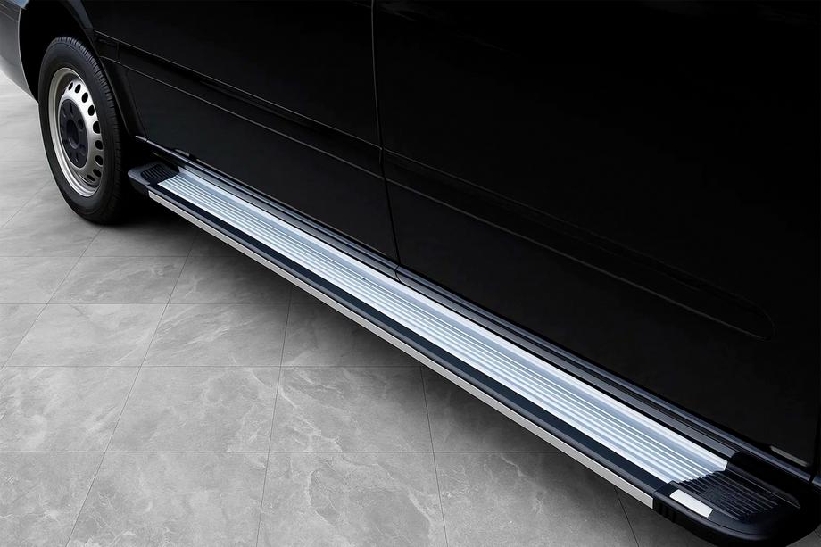 Mercedes Vito/V-class W447 2014- Side Steps Rainbow (2 pcs, Aluminum) Image