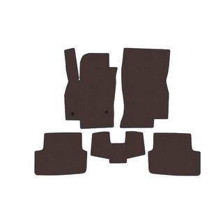 Rubber Floor Mats Carsuit (Brown) photo 1