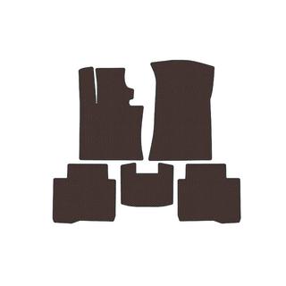 Rubber Floor Mats Carsuit (Petrol, Brown) SsangYong Torres 2022– photo 1