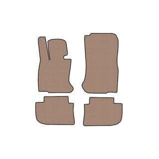 Rubber Floor Mats Carsuit (for F06, Beige) BMW 6 Series F12/F13/F06 2011-2018 photo 1