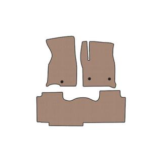 Rubber Floor Mats Carsuit (2 Rows, Beige) photo 1